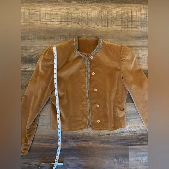 Tan Women's Jacket - Picture 4 of 8